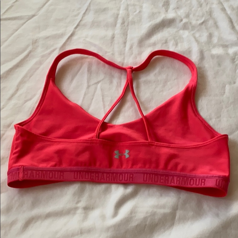 Under Armour Hot Pink Sports Bra